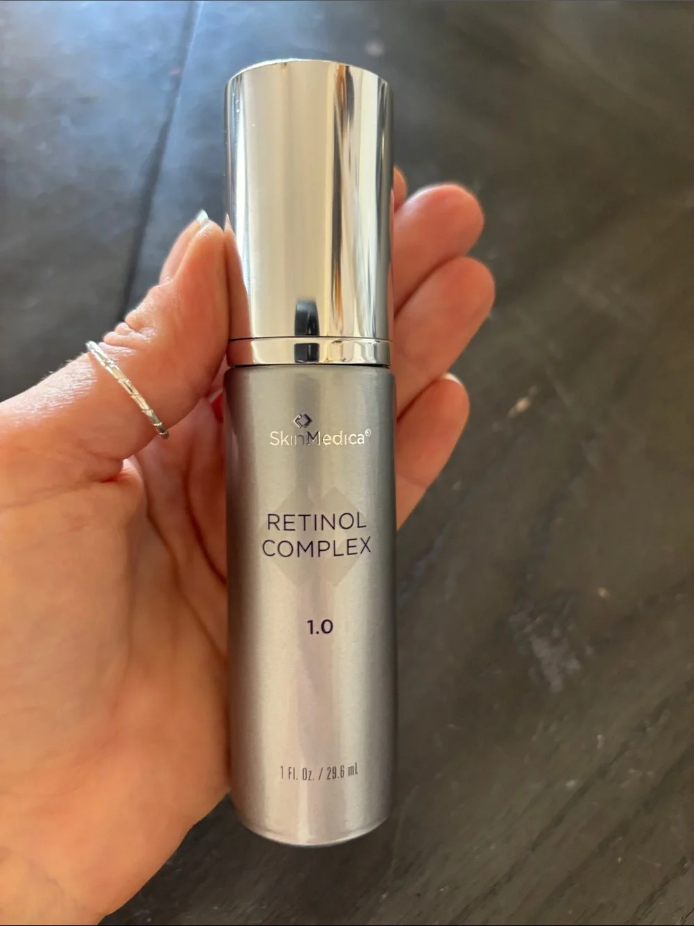 SkinMedica Retinol Complex 1.0 - Metallic Silver Pump